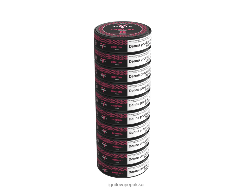 Ignite Vape Flavours | IGNITE saszetki nikotynowe 10 szt wiśniowa cola 0648NZ180